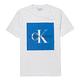 Calvin-Klein-經典印刷CK文字圖案短袖T恤-白色 product thumbnail 2