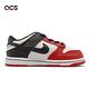 Nike 童鞋 Dunk Low TDE 小童 白 黑 紅 小朋友 公牛隊 親子鞋 75周年 皮革 經典 膠底 DC9562-100 product thumbnail 3