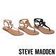 STEVE MADDEN UPON  經典真皮T字平底涼鞋-棕色 product thumbnail 7