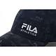 FILA 滿版LOGO帽/棒球帽-黑色 HTY-1102-BK product thumbnail 3