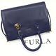 FURLA LINDA系列防刮皮革手提/斜背兩用包(深藍) product thumbnail 4