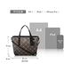 NINE WEST DELAINE 經典拼接水餃包-LOGO咖啡(127322) product thumbnail 3