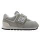 New Balance 休閒童鞋 574 灰 寬楦 小童 魔鬼氈 麂皮 復古 經典 學步鞋 親子鞋 NB IV574RD1W product thumbnail 6