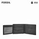 FOSSIL Allen 真皮證件格RFID皮夾-黑色 SML1547001 product thumbnail 3