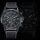 LUMINOX 雷明時頂級VALJOUX機芯限量三眼計時機械腕錶-PVD黑/48mm product thumbnail 6