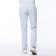 【Lynx Golf】男款日本進口布料拉鍊口袋設計後袋配布剪接平口休閒長褲-淺藍色 product thumbnail 3