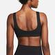 NIKE AS W NK ALATE ALL U RIB BRA 女運動內衣-黑-FB4067010 product thumbnail 2