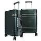 FILA 25吋碳纖維飾紋2代系列鋁框行李箱-墨黑藍 product thumbnail 3