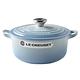 法國Le Creuset 圓形琺瑯鑄鐵鍋 20cm 2.4L 海岸藍 法國製 product thumbnail 2