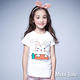 Mini Jule-上衣 胡蘿蔔兔子短袖棉質T恤(白) product thumbnail 2