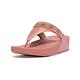 【FitFlop】LULU LASERCRYSTAL LEATHER TOE-POST SANDALS 雷射雕刻及水鑽造型夾腳涼鞋-女(玫瑰色) product thumbnail 2