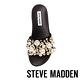 STEVE MADDEN-DELICATE 珍珠鉚釘鑲嵌一字拖-黑色 product thumbnail 5