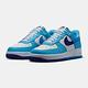 NIKE AIR FORCE 1 07 LV8 AF1 男運動休閒鞋-白藍色-DZ2522100 product thumbnail 4