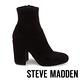 STEVE MADDEN-GAZE 拉鍊粗高跟短筒靴-絨黑 product thumbnail 2