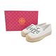 TORY BURCH INES 皮革草編厚底鞋-白 product thumbnail 6