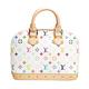 LV M92647 村上隆Multicolore Alma PM手提包(小-白彩-展示品) product thumbnail 3