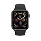 Apple Watch Series 4 LTE 44mm 太空灰鋁金屬錶殼黑色運動型錶帶 product thumbnail 2