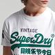 SUPERDRY 男裝 短袖T恤 經典LOGO VL 白 product thumbnail 3