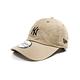 New Era 帽子 Classic MLB 男女款 奶茶 卡其 黑 基本款 紐約 洋基 棒球帽 老帽 NY NE12712409 product thumbnail 2