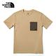 The North Face M S/S HYBRID POCKET TEE - AP 男 短袖上衣-卡其-NF0A7WDALK5 product thumbnail 2