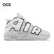 Nike 休閒鞋 Air More Uptempo GS 女鞋 大童鞋 白 灰 氣墊 復古 FD0022-001 product thumbnail 3