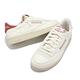 Reebok 休閒鞋 Club C 85 Vintage 女鞋 米白 紅 皮革 低筒 復古 100074233 product thumbnail 8