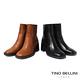 【TINO BELLINI 貝里尼】義大利進口方頭粗跟短靴FWOT019-1(黑色) product thumbnail 5