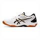 Asics GEL-Rocket 10 [1073A053-101] 男女 排球鞋 運動 訓練 室內 支撐 穩定 白黑 product thumbnail 4