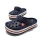 Crocs 洞洞鞋 Crocband Clog T 深藍 白 紅 小朋友 童鞋 4-7歲 幼稚園 布希鞋 207005485 product thumbnail 8