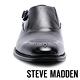 STEVE MADDEN-NEILSON 真皮扣帶飾男士牛津鞋-黑色 product thumbnail 3