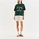 New Balance 短袖 Athletics Tee 女款 綠 黃 棉T 短T 寬版 植絨Logo NB 紐巴倫 WT33551NWG product thumbnail 6