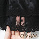 可愛蕾絲邊內搭小短褲 (共三色)-Chic Girl product thumbnail 5