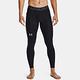 Under Armour 長褲 HG Armour Leggings 男款 黑 白 吸濕排汗 輕量 透氣 運動褲 訓練 UA 1361586001 product thumbnail 4