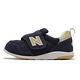 New Balance 休閒鞋 313 W 寬楦 童鞋 幼童 深藍 鵝黃 麂皮 魔鬼氈 方便穿脫 IT313FNGW product thumbnail 2