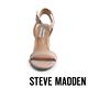 STEVE MADDEN-MALIA 甜美氣質 一字帶繫踝後鏤空粗跟涼鞋-淺粉紅 product thumbnail 4