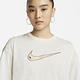 Nike Sportswear Swoosh 女短袖上衣-白-DM6212030 product thumbnail 3