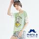 maru.a麻洛野　布蕾絲拼接狗狗插畫T-shirt product thumbnail 2