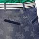 【Lynx Golf】女款日本進口布料滿版星星印花羅紋配布運動褲裙-藍色 product thumbnail 8