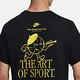 NIKE 上衣 男款 短袖上衣 運動 AS M NSW TEE ART IS SPORT LBR 黑 FB9799-010(2S3148) product thumbnail 4