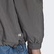 Adidas Windbreaker [HK2774] 男 外套 連帽 風衣 內網眼 大口袋 運動 休閒 素面 灰 product thumbnail 6
