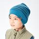 【ADISI】童 美麗諾雙層針織保暖帽 AH21044 / 土耳其藍-煙灰 product thumbnail 2