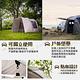 Outdoorbase 沙丘車尾帳 22413/灰藍 22420/沙丘 可獨立使用 露營 悠遊戶外 product thumbnail 7