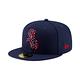 NEW ERA 59FIFTY 5950LOGO STARRED 白襪 海軍藍 product thumbnail 3