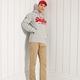 SUPERDRY 男裝 長袖帽T VL CHENILLE HOOD 灰 product thumbnail 3