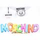 MOSCHINO 七彩氣球泰迪熊白色短袖長版TEE 洋裝 product thumbnail 4