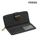 FOSSIL Bryce 真皮造型扣帶長夾-黑色 SWL2861001 product thumbnail 3