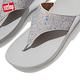 【FitFlop】LULU GLITTER SPLASH WIDE FIT TOE-POST SANDALS 潑墨亮粉夾腳涼鞋-女(銀色) product thumbnail 5