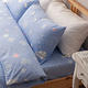 LAMINA  飄雪-藍  雙人加大三件式純棉床包組 product thumbnail 3