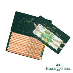 Faber-Castell PITT藝術家級粉彩色鉛筆12色