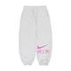 Nike 長褲 Air Pants 女款 灰 粉 毛圈布 抽繩 中腰 寬鬆 棉褲 褲子 FN1903-025 product thumbnail 2